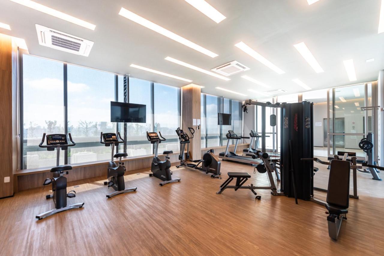 Riverone 23o Andar - Ultra Moderno De Luxo 2 Dorm + 2 Banheiros Piscina Borda Infinita